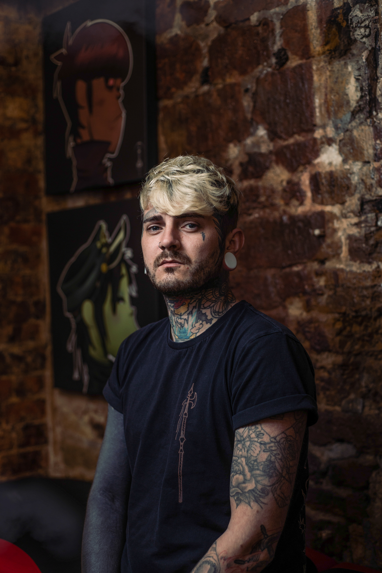 Tattoo Artist Portrait Photography Kettering Dunstable