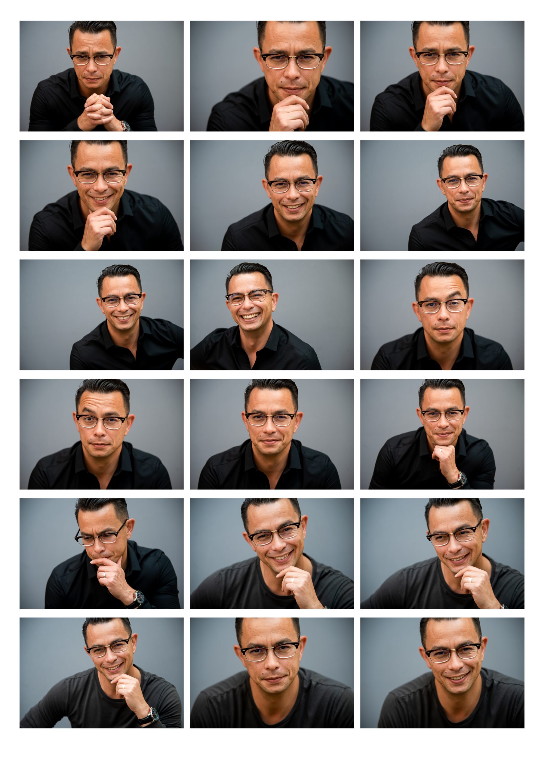 how many photographs do you get from a headshot session