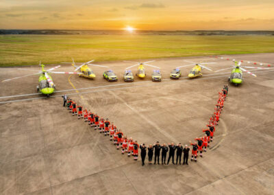 Coventry Air Ambulance Photographers - Coventry Airport - Headshot Company