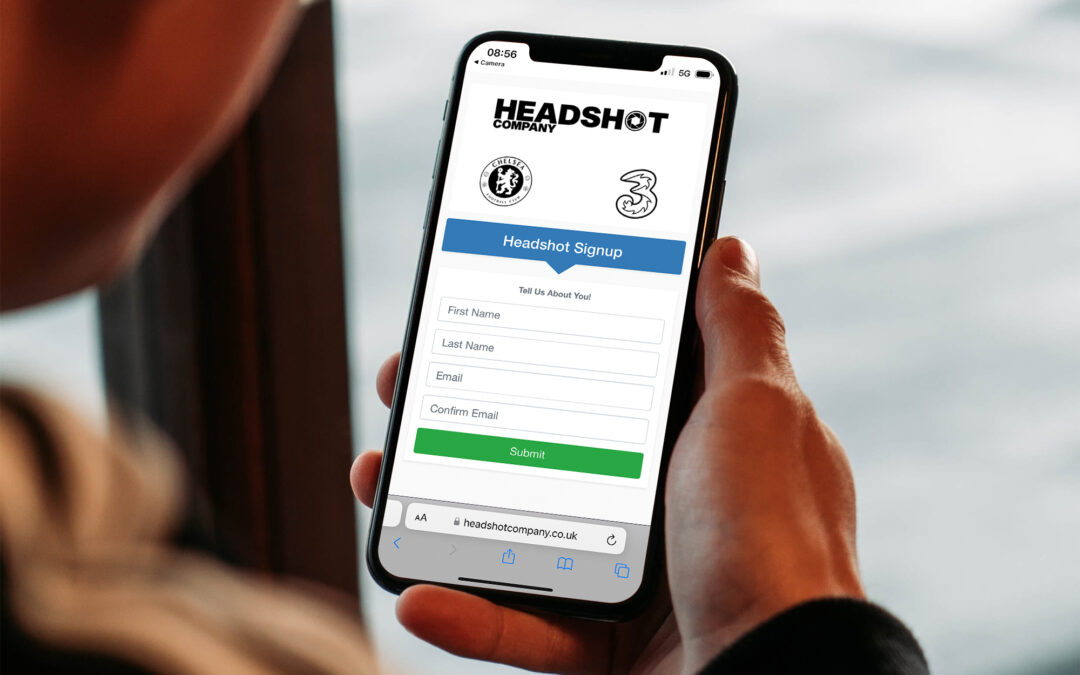 Headshot Booth Sign Up Form