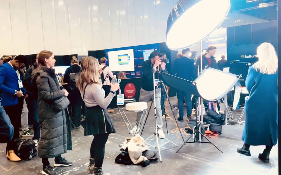 Headshot Booth At Event Tech Live London For Kaltura