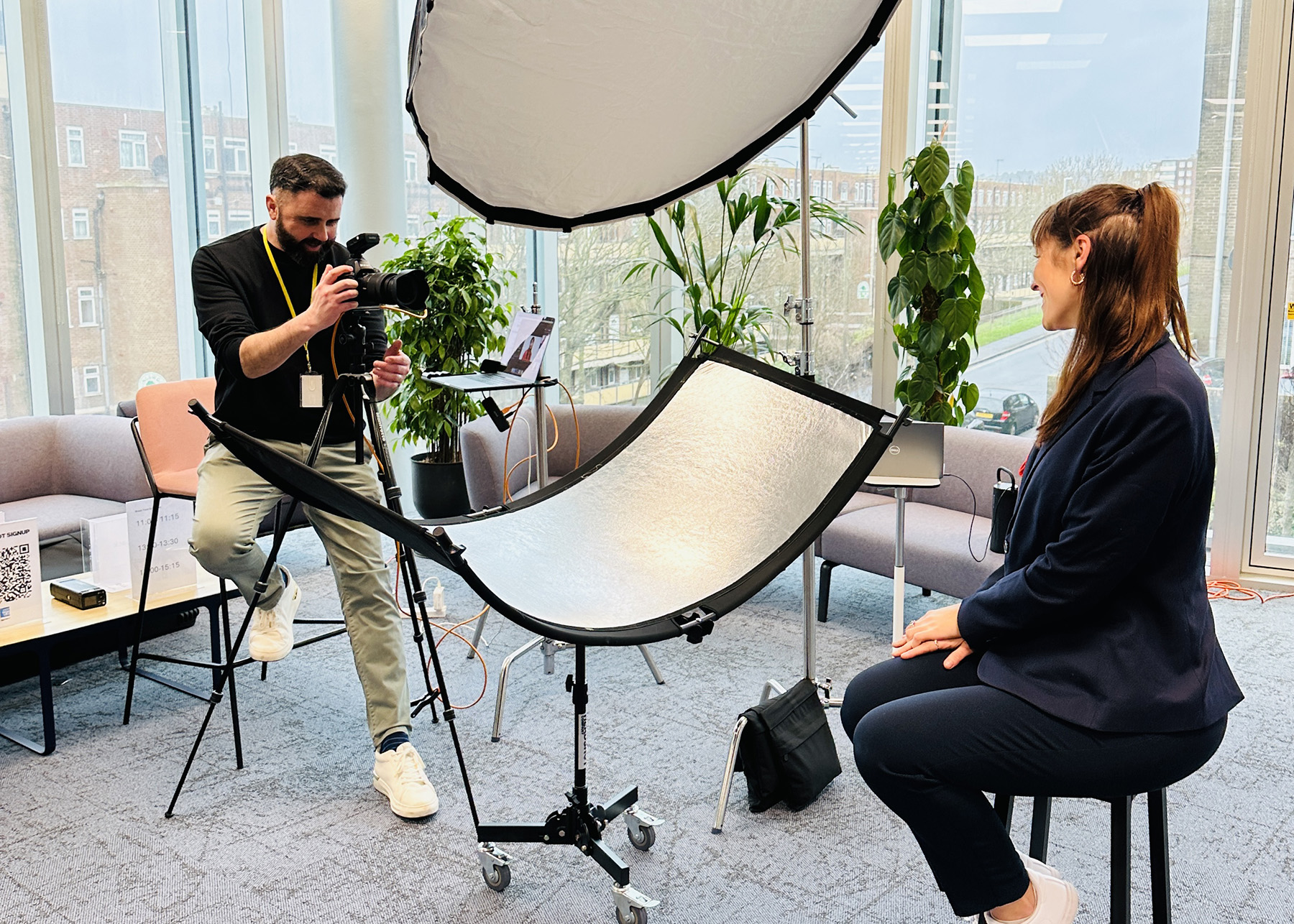 Staff Headshots for Large Companies