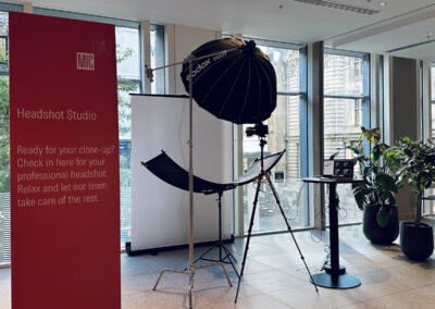 Morningstar Investment Conference Headshot Booth