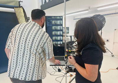 Headshot Studio Behind The Scenes
