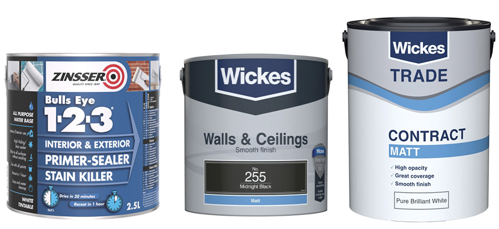 Painting foil coated insulation board Kingspan DIY studio Polyboards<br />
