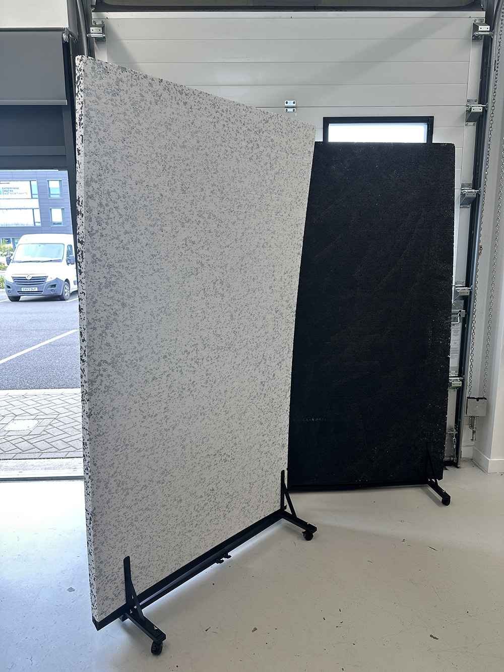 Warped Polystyrene Polyboards