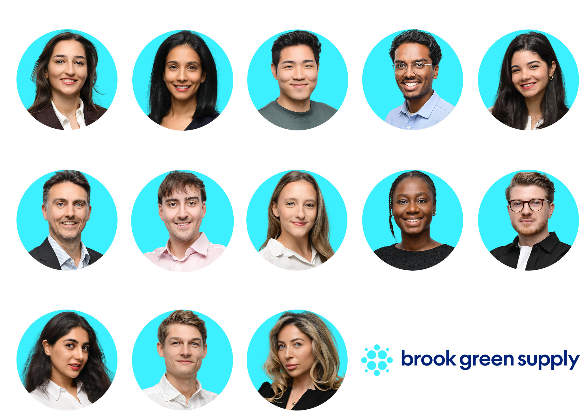 Company Team Headshots for Brook Green Supply